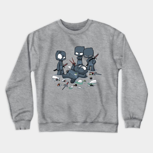 Sushi! Crewneck Sweatshirt by Dooomcat